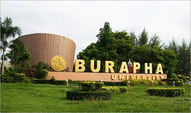 Burapha University Sign in Thailand